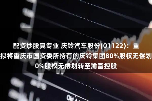 配资炒股真专业 庆铃汽车股份(01122)：重庆市人民政府拟将重庆市国资委所持有的庆铃集团80%股权无偿划转至渝富控股